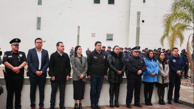 Rinde Municipio de Aguascalientes Homenaje a Policías caídos en el cumplimiento del deber