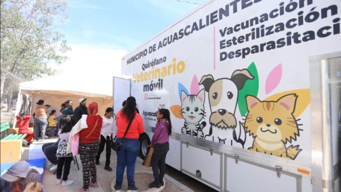 Arranca operaciones Quirófano veterinario móvil del Municipio de Aguascalientes en Ejido Los Arellano
