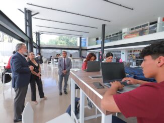 Rectora de la UAA realiza recorrido por la nueva Biblioteca Central y Comedor Universitario