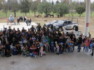 Secretaría de Seguridad Pública Municipal de Aguascalientes realiza Feria de la prevención en el Helipuerto Bicentenario