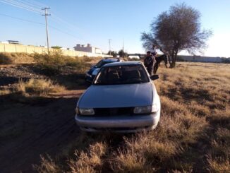 Policías Municipales de Aguascalientes localizan y recuperan un vehículo con reporte de robo