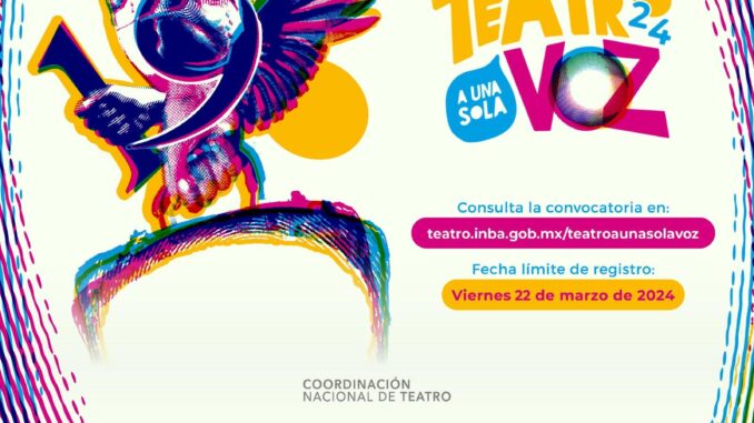 Participa en el Proceso de selección del 19 Festival de Monólogos, Teatro a una sola Voz