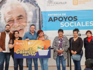 Entrega de apoyos sociales del programa #CalvilloVale
