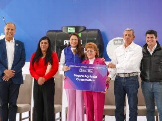 Gobernadora Tere Jiménez entrega apoyos a La Palabra y de Seguro Agrícola Catastrófico a 3 mil productores del campo