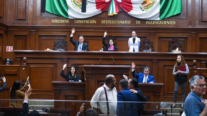 Productivo arranque del nuevo Período Ordinario en el Congreso de Aguascalientes en su tercer año de trabajo