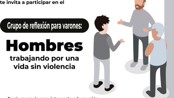 Invita Municipio de Aguascalientes a participar en el Taller "Hombres trabajando por una vida libre de violencia"