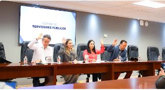 Avala Comisión de Servidores Públicos del Congreso de Aguascalientes su Informe semestral de actividades