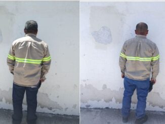 Elementos de la Secretaría de Seguridad Pública Municipal de Aguascalientes detienen a dos personas por el probable delito de robo