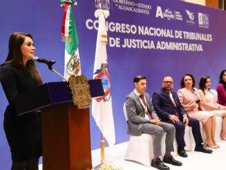 Inaugura Gobernadora Tere Jiménez Congreso Nacional de Tribunales de Justicia Administrativa en Aguascalientes
