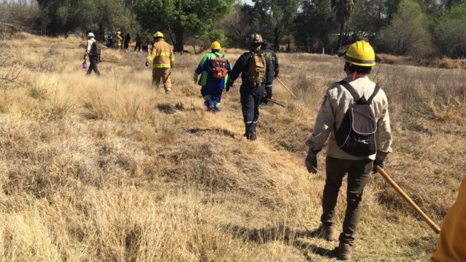Cuerpos de Emergencia de Jesús María listos y capacitados para actuar de forma efectiva y segura, ante temporada de incendios forestales