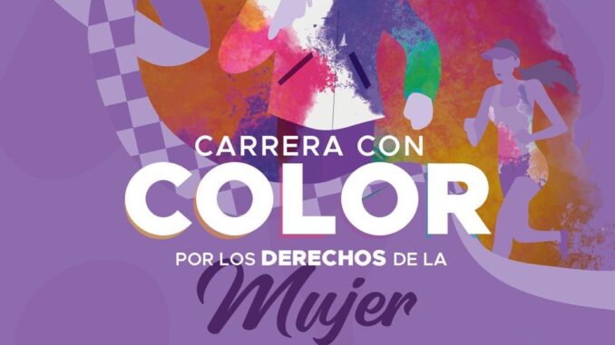 Municipio de Jesús María informa que se llevará a cabo la Carrera con Color por los Derechos de la Mujer