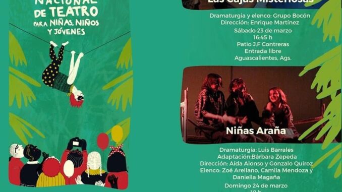 16o Gran Maratón Nacional de Teatro para niñas, niños y jóvenes en Aguascalientes