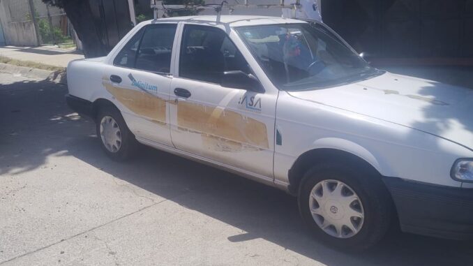 Elementos de la Policía Municipal de Aguascalientes localizaron y recuperaron un vehículo con reporte de robo en VNSA