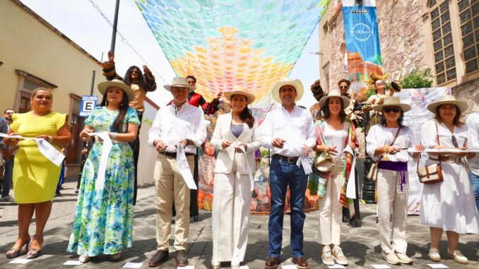Gobernadora Tere Jiménez realizó el recorrido inaugural de la Feria Nacional de San Marcos 2024