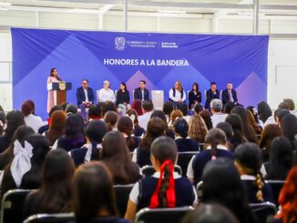 Gobernadora Tere Jiménez da la bienvenida a clases a alumnos de Aguascalientes