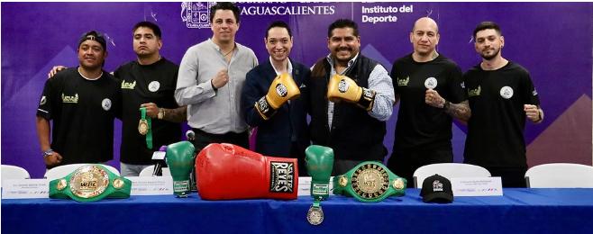 Todo listo para la Noche de Campeones de Box en Aguascalientes