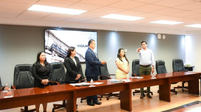 Ante la Comisión de Vigilancia del Congreso de Aguascalientes rindió Protesta de Ley en calidad de Vocal Juan Carlos Palafox