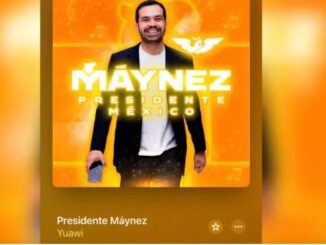 Yawi lo hizo de nuevo: canción ‘Presidente Máynez’ logra lugar 2 del top viral de Spotify