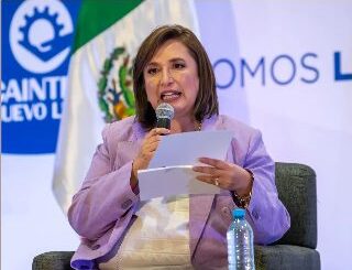 Xóchitl Gálvez asegura que el crimen organizado domina el 35 % del país