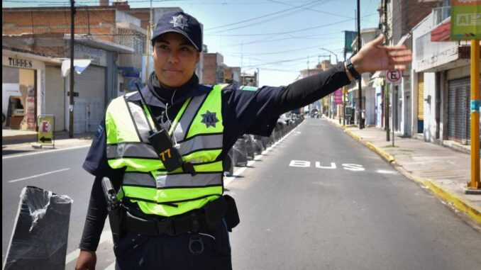Aviso-Vial-cierre de calles del Centro de Aguascalientes por motivo del Desfile de Primavera 2024