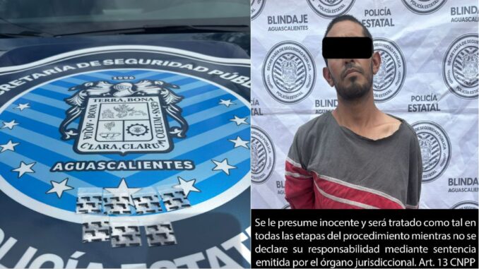 Persona detenida por posesión de droga