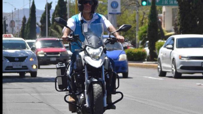 Pide Seguridad Pública Municipal a motociclistas respetar los límites de velocidad que marca la Ley