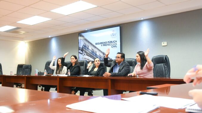 Avalan Informe de labores de la Comisión de Seguridad Pública y Protección Civil del Congreso de Aguascalientes