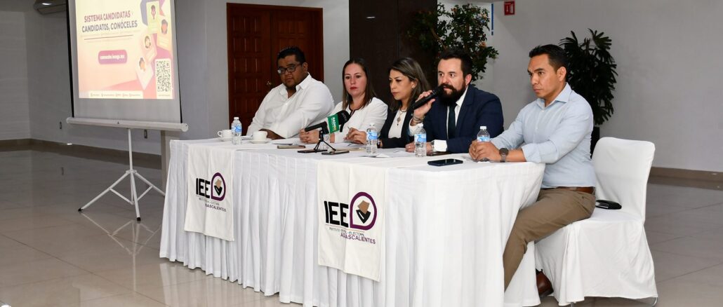 Presenta IEE herramienta “Candidatas y Candidatos, Conóceles” para Diputaciones Locales y Ayuntamientos