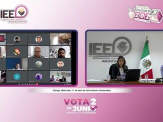 Resuelve IEE recurso de inconformidad del partido Morena ante el Consejo Municipal de Aguascalientes