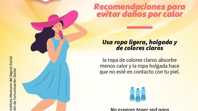 Emite Gobierno Municipal de Jesús María recomendaciones para evitar golpe de calor