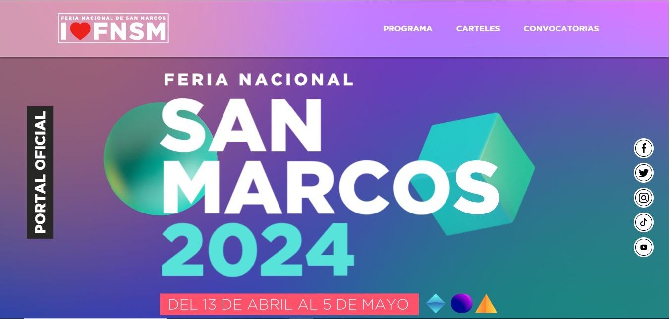 Entérate de todos los eventos de la FNSM 2024 desde tu celular