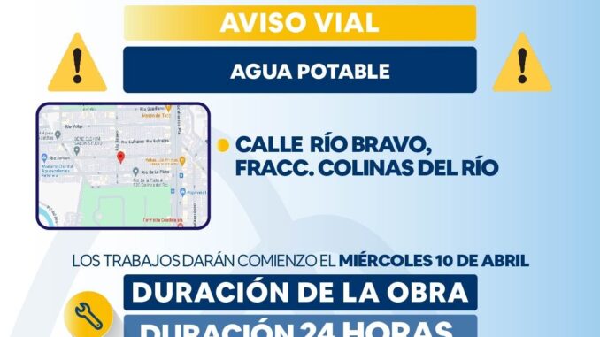 ⚠️Aviso Vial en el MuniAgs🚧