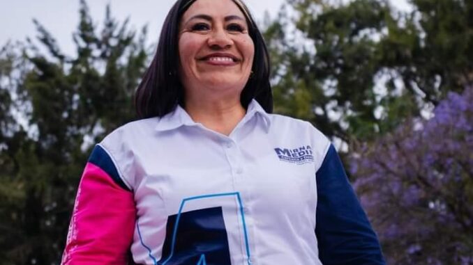 Cercana y decidida va Mirna Medina por el distrito 18 en Aguascalientes