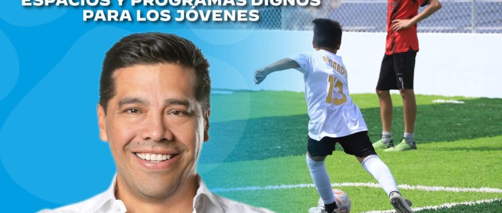 Promueve Leo Montañez práctica deportiva y programas de pereveción para jóvenes de Aguascalientes