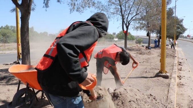 Continúa en Jesús María, el trabajo de infractores en favor de la comunidad