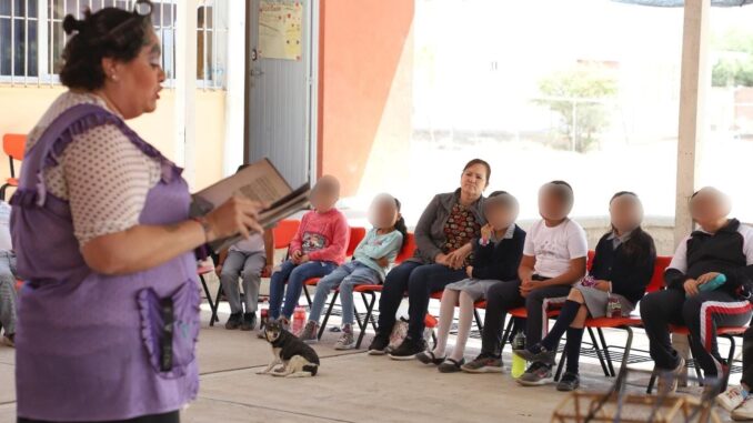 Se fomenta el interés por la lectura, a través de cuentacuentos en Jesús María