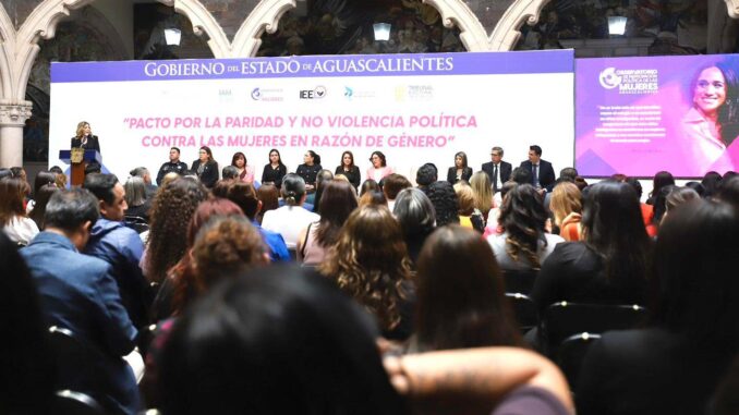 Encabeza Gobernadora Tere Jiménez Firma de Pacto por la Paridad y la No violencia política contra las Mujeres