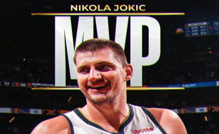 NBA: Nikola Jokic suma su tercer nombramiento como MVP 