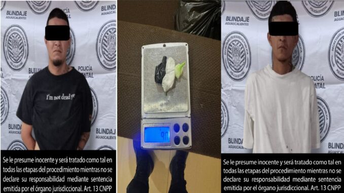 Dos personas detenidas por la posesión de droga