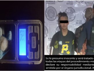 Persona detenida por posesión de droga