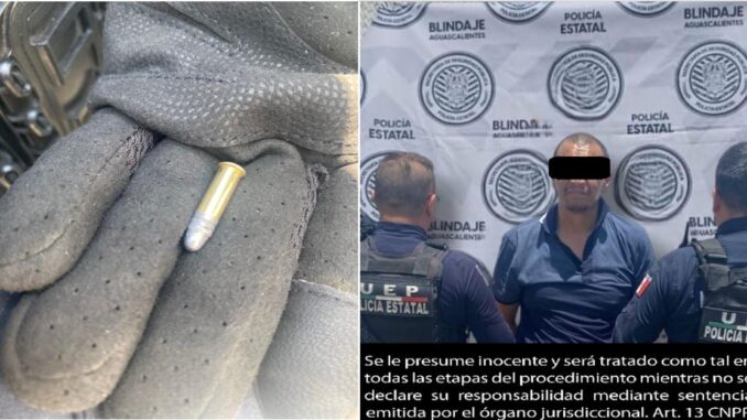 Persona detenida por posesión de arma de fuego hechiza