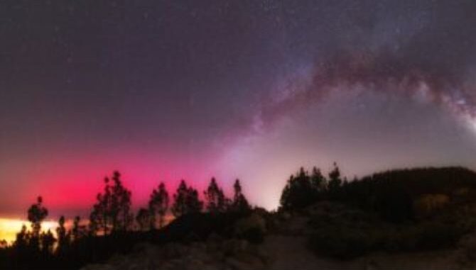 ¿Por qué se vieron las auroras boreales en México? | Aquí te explicamos