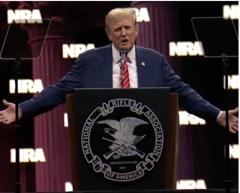 Trump advierte a sus seguirdores que el derecho a portar armas está en juego en noviembre