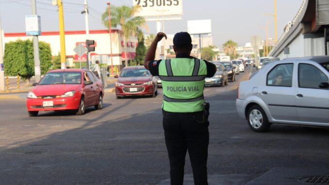 Policía Vial lleva a cabo Operativos permanentes para agilizar el tráfico vehicular