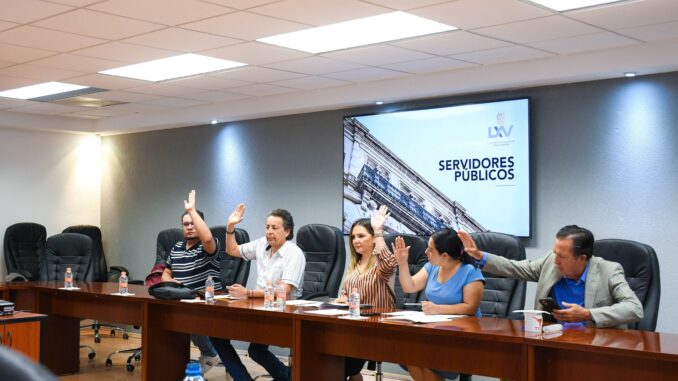 Comisión de Servidores Públicos del Congreso de Aguascalientes continúa con su agenda legislativa