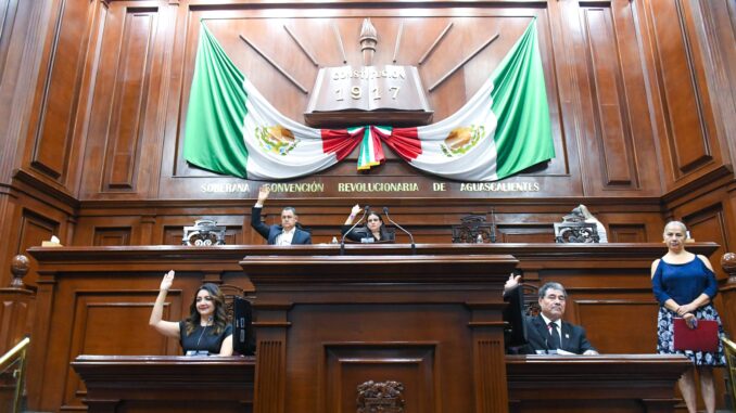 Asuntos Generales de la Sesión del 20 de mayo 2024 en el Congreso de Aguascalientes