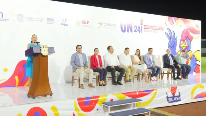 Se inauguró formalmente la Universiada Nacional 2024 con sede en la UAA