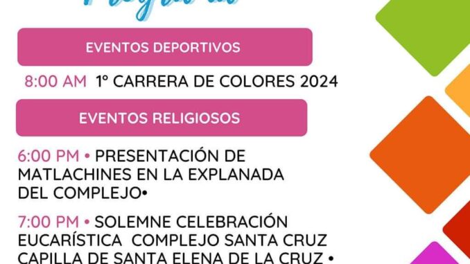 Celebra en Calvillo el 𝐃𝐢́𝐚 𝐝𝐞 𝐥𝐚 𝐒𝐚𝐧𝐭𝐚 𝐂𝐫𝐮𝐳