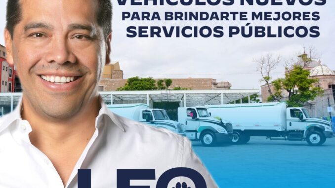 Propone Leo Montañez más equipamiento para brindar mejores servicios públicos
