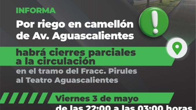 ⚠️AVISO VIAL⚠️